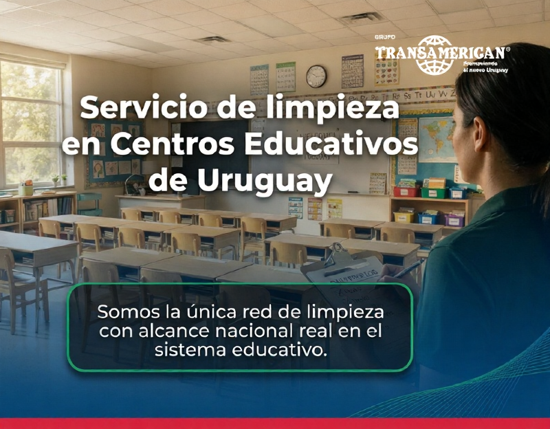 Servicios de Limpieza en Centros Educativos de ANEP: Compromiso con entornos de aprendizaje seguros